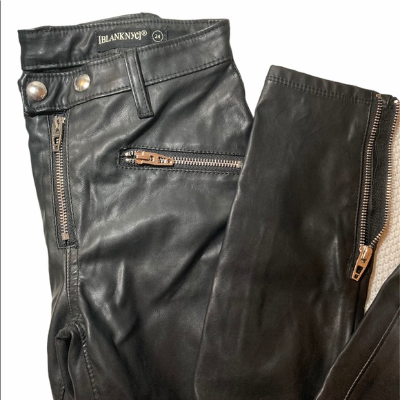 NEVER WORN - BLANKNYC Vegan Leather Pants - Picture 3 of 6